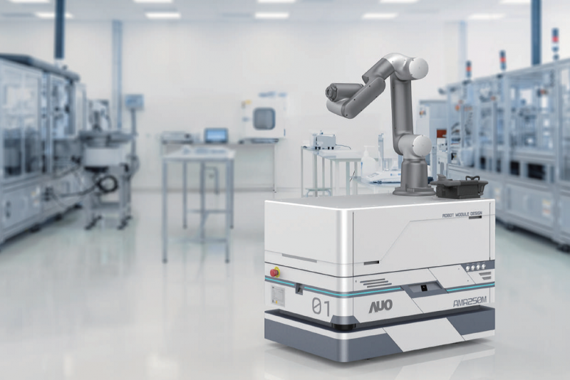 德扑之星整合AI人工智慧、IoT物聯網與Cloud雲端平台服務，開發模組化AMR 250M自主移動機器人，滿足多元自動化生產需求，在智慧工廠中扮演著串接和搬運的角色